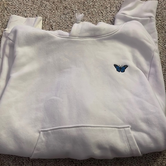 White Sunday Best hoodie - Picture 1 of 2